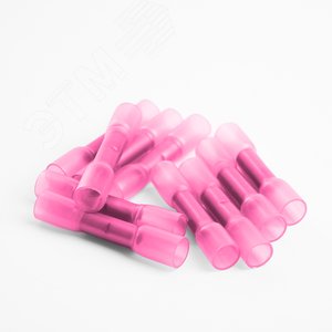 Гильза 0,5-1,5мм2 соед. изол. термоус STEKKER 19A, розовый (10шт) LD300-0515 STEKKER - 3