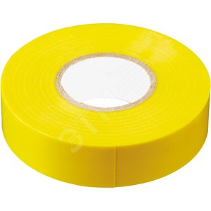 Изолента ПВХ 0,13х15 мм. 20м. желтая,