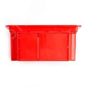EBX30-01-1-20-92 Коробка монтажная для сплошных стен, с крышкой, 92*92*45мм, IP20, красный (GE41001) EBX30-01-1-20-92 49004 STEKKER - 5