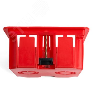 EBX30-02-1-20-92 Коробка монтажная для полых стен, с пластиковыми зажимами, с крышкой, 92*92*45мм, IP20, красный (GE41022) EBX30-02-1-20-92 49007 STEKKER - 5