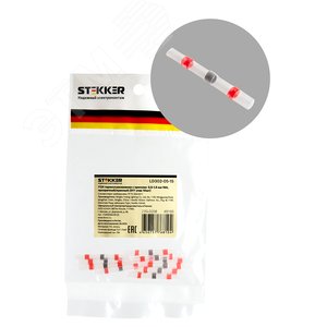 Изображение товара Термоусадочный коннектор ТМ STEKKER серииLD302-05-15 (DIY упак 10шт) (упак)