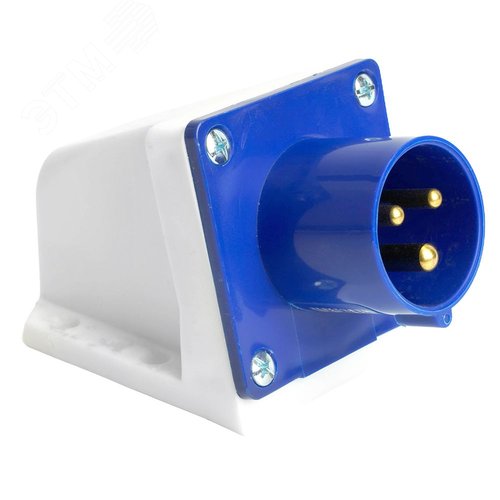 Изображение товара Вилка угловая ST-513 16А 220В 2P+PE IP44 PPG16-513-44 STEKKER (шт)