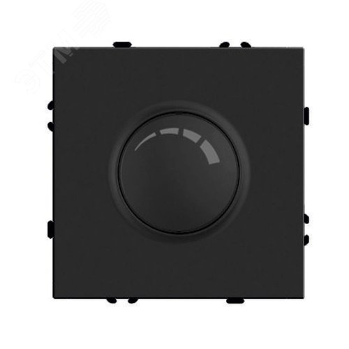 Изображение товара Выключатель диммирующий (механизм) 250В 500W черный уголь soft touch серия Эмили STEKKER (шт)