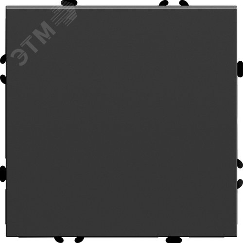 Изображение товара Заглушка (механизм), Эмили, черный уголь, soft touch, (шт)