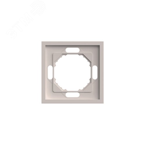 Изображение товара Рамка 1-местная,пластик РС,кашемир soft touch серия Эмили STEKKER (шт)