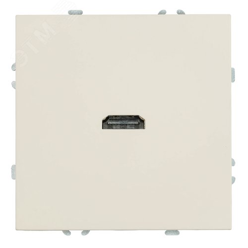 Изображение товара Розетка HDMI 2.0 Type A (механизм) кашемир soft touch серия Эмили STEKKER (шт)