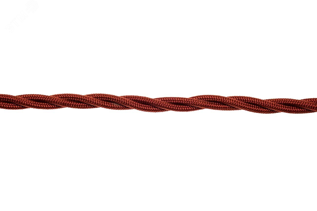 Изображение товара Ретро провод 3х0,75 Капучино матовый 50м для электромонтажа