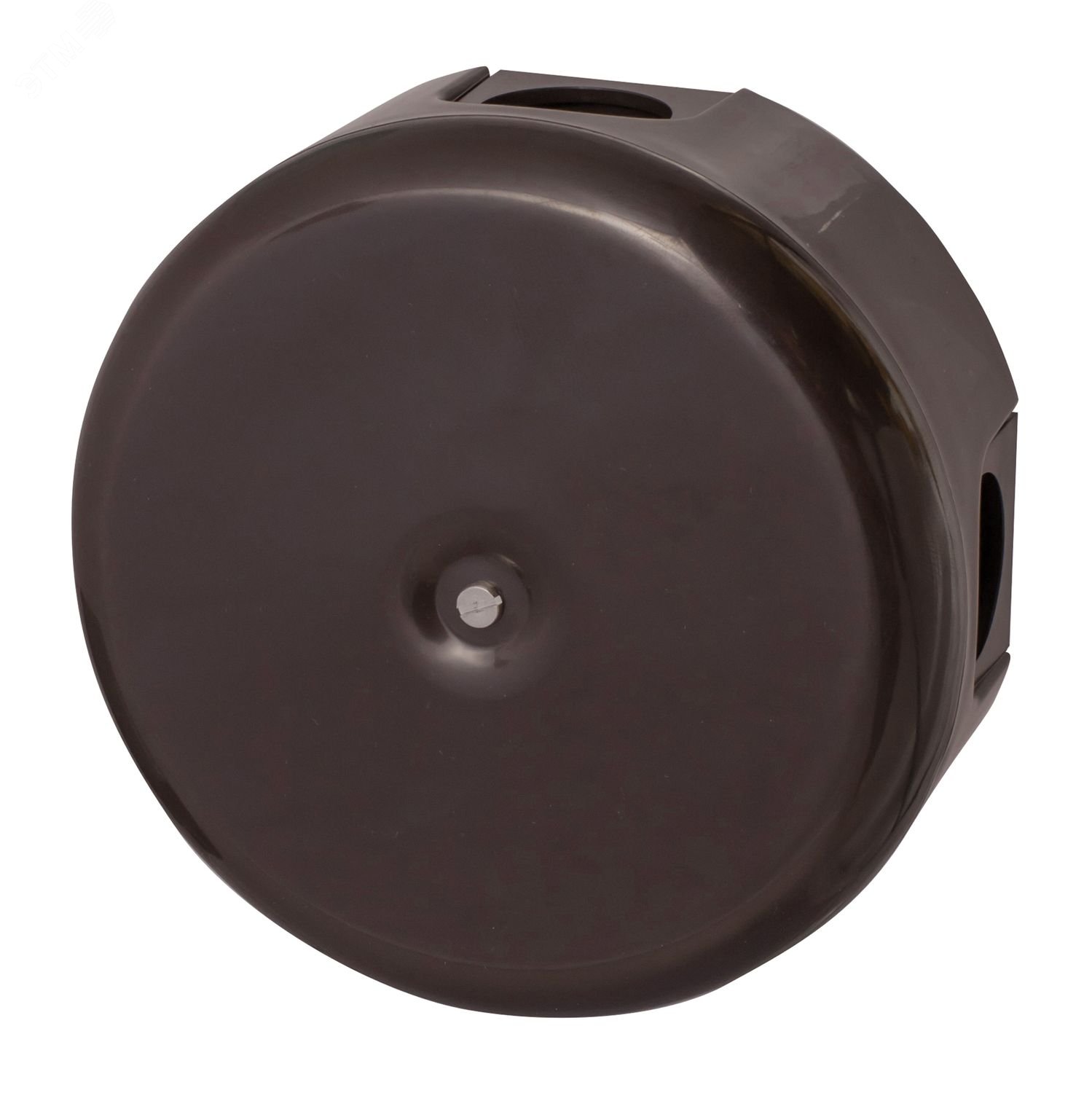 Изображение товара Распределительная коробка Bironi 110 мм пластик коричневая с 4 кабельными вводами