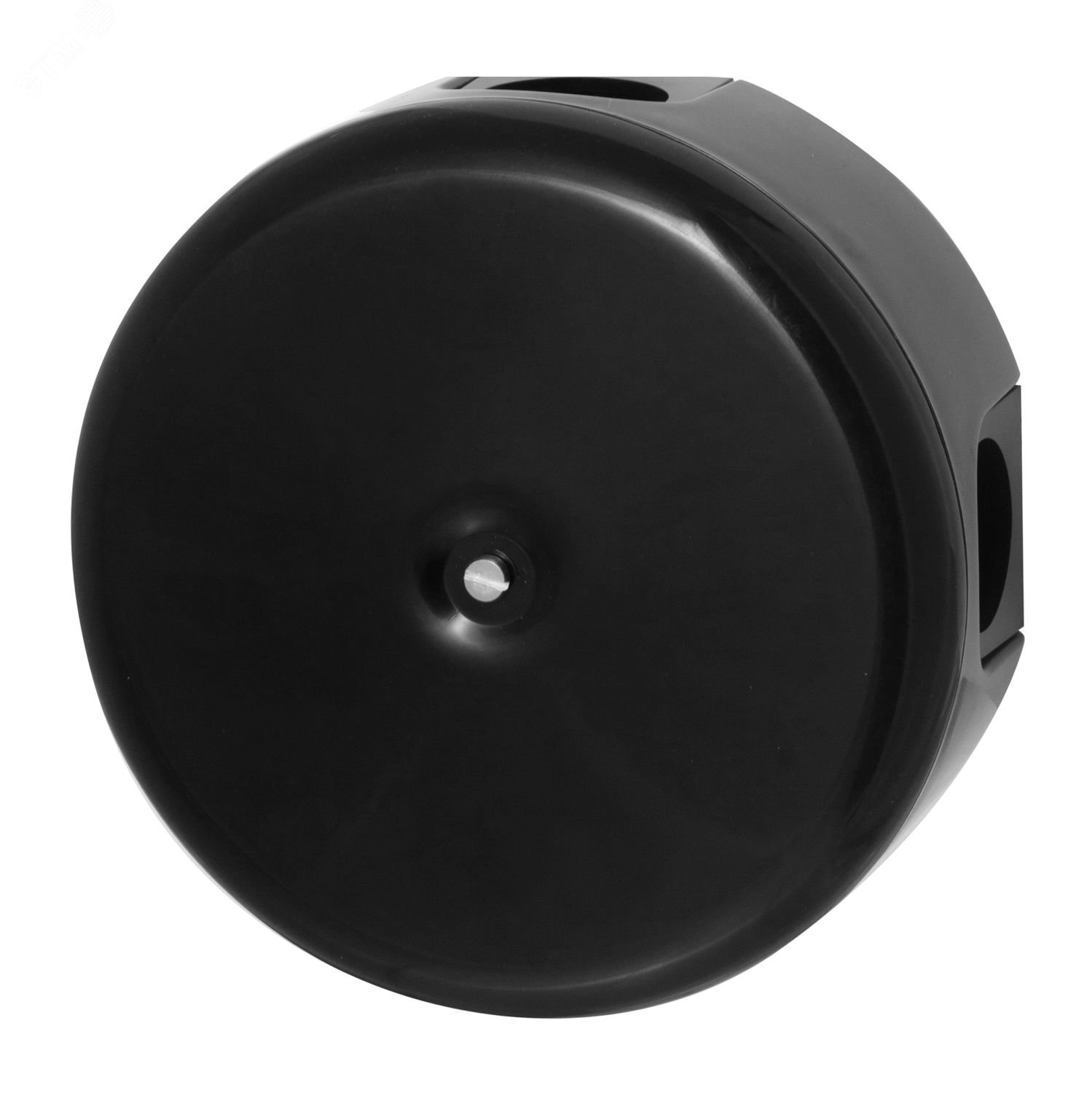 Распределительная коробка 110мм, пластик, цвет Черный (4 кабельных ввода в комплекте) B1-522-23-K Bironi