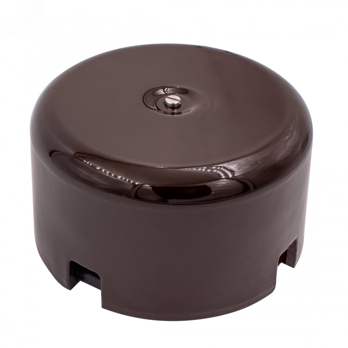 Изображение товара Ретро коробка распределительная 90мм из керамики Bironi