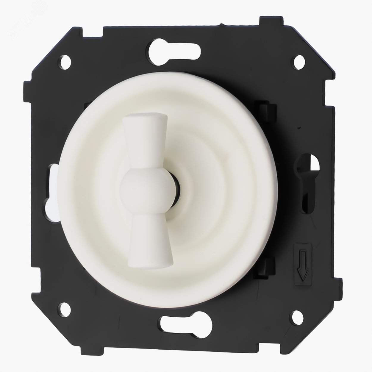 Изображение товара Выключатель 1-кл. с/у Bironi светло-бежевый для скрытого монтажа