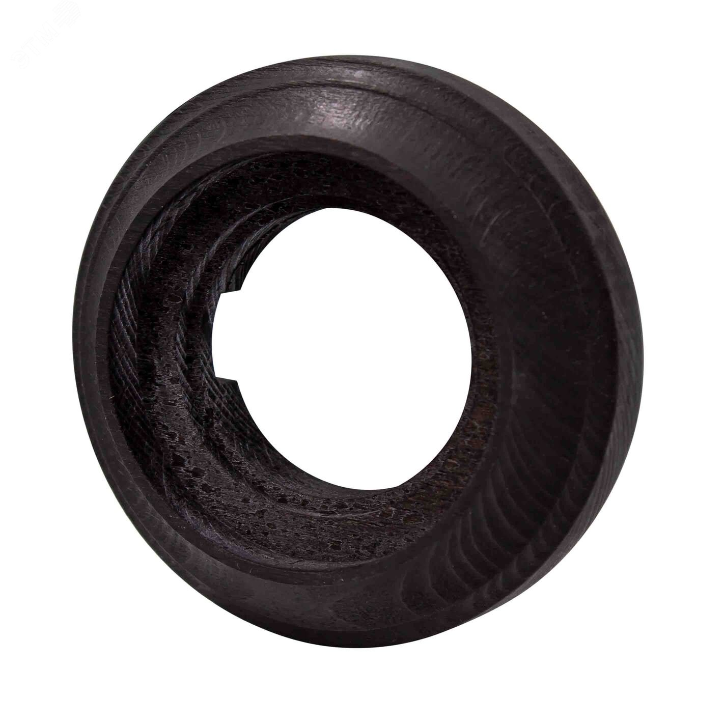 Изображение товара Рамка для розеток и выключателей 1 постовая Bironi в стиле ретро черная