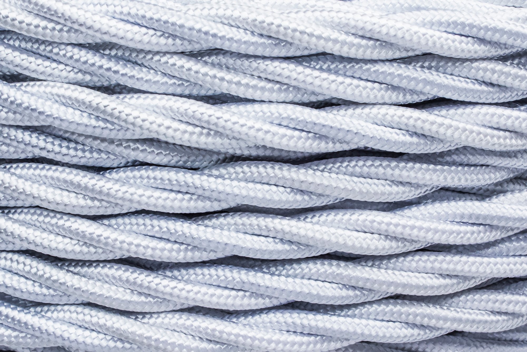 Изображение товара Ретро провод 2х0,75 Белый глянец 10м для электромонтажа