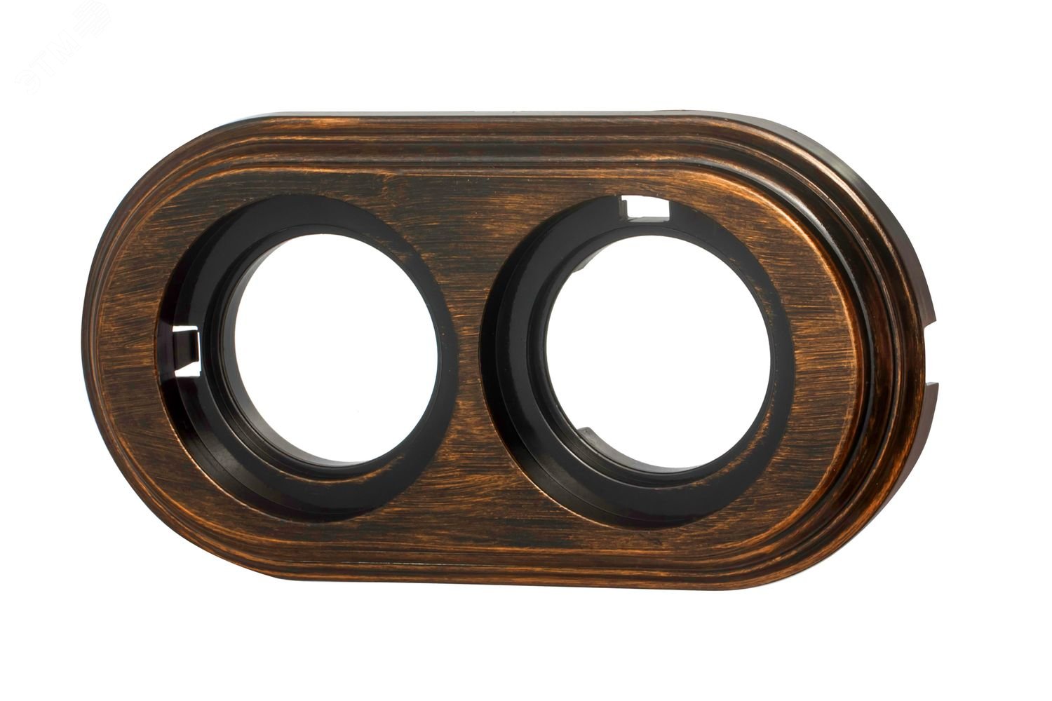 Изображение товара Лизетта Рамка 2-х постовая бронзовая от Bironi