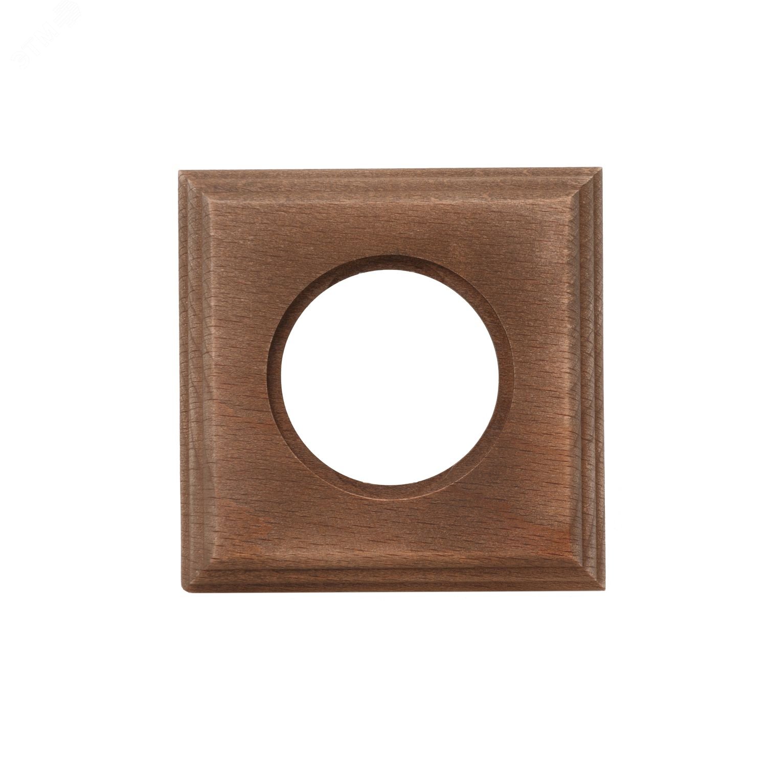 Изображение товара Рамка 1 постовая для скрытого монтажа дерево Винтаж стиль Bironi