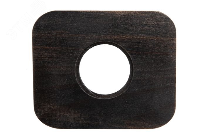 Изображение товара Рамка 1 постовая Bironi Угольно-черная скрытый монтаж BF5