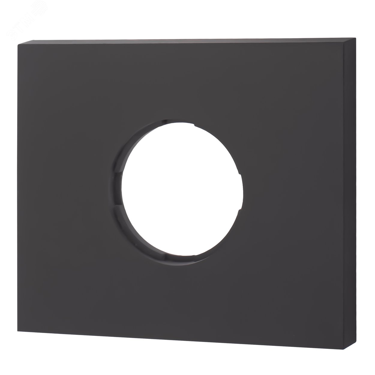 Изображение товара Рамка 1 пост для скрытого монтажа Bironi в цвете коричневый матовый