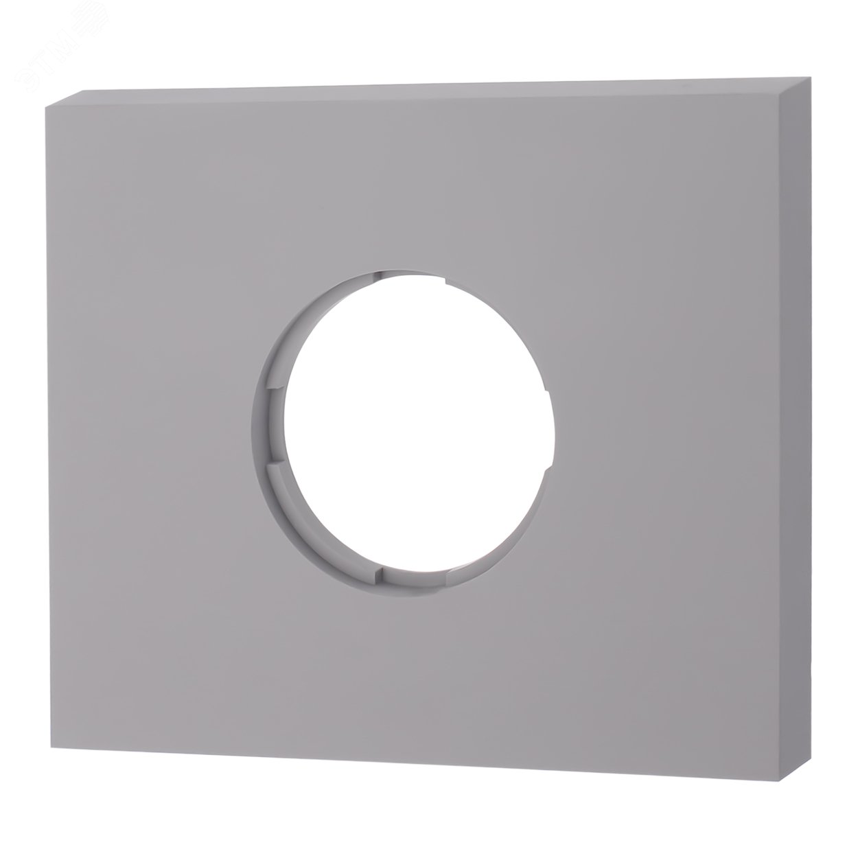 Изображение товара Рамка для розеток и выключателей Bironi 1 пост Титан скрытый монтаж