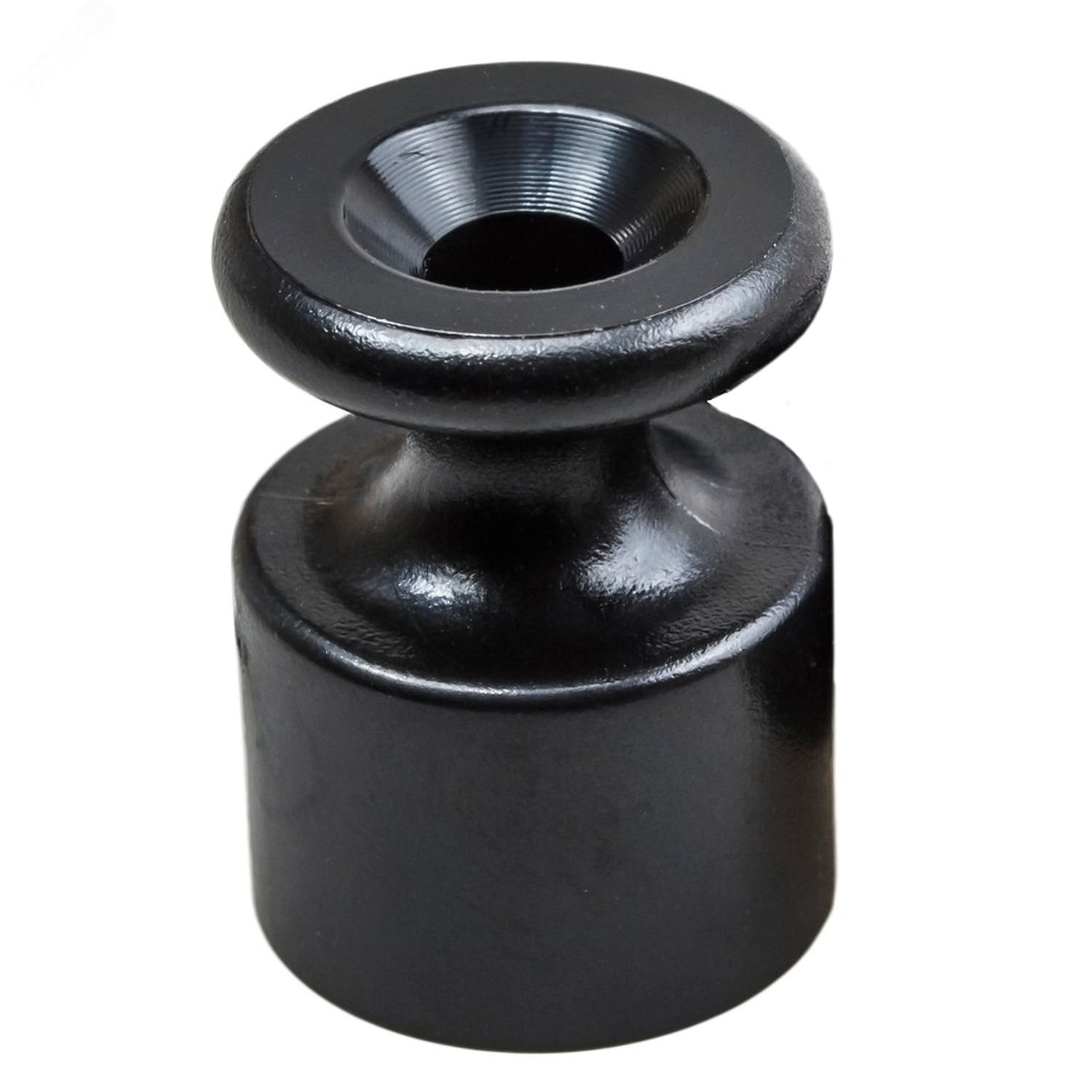 Изолятор для наружного монтажа, пластик, цвет черный (10 шт/уп) B1-551-23-10 Bironi
