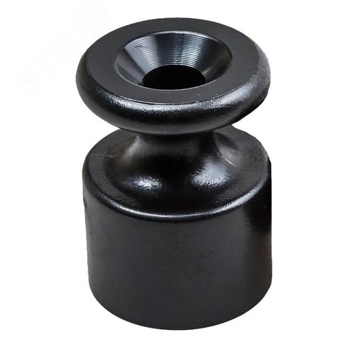 Изображение товара Изолятор для наружного монтажа RF пластик черный (10 шт/уп) (упак)