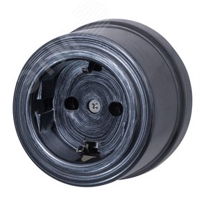 Изображение товара Розетка Лизетта с заземлением, пластик, цвет Серебряный Век (шт)