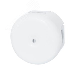 Изображение товара Коробка распределительная 78мм, керамика, цвет белый с кабельными вводами (шт)