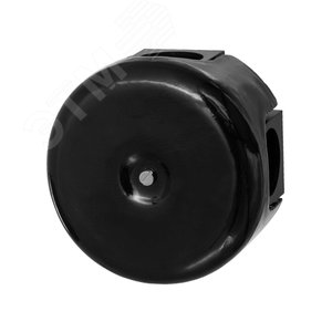 Изображение товара Коробка распределительная 78мм, керамика, цвет черный с кабельными вводами (шт)