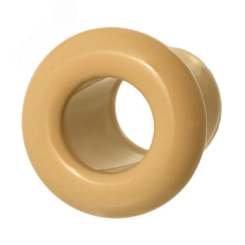 Изображение товара Втулка (проход через стену) R, керамика, цвет Песочное золото (32шт/уп) (упак)