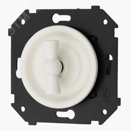 Изображение товара Выключатель 1-кл. с/у, Слоновая кость матовый (шт)