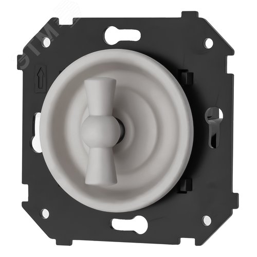 Изображение товара Выключатель 1-кл. с/у, Титан матовый (шт)