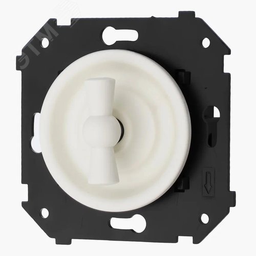 Изображение товара Выключатель 2-кл. с/у, Слоновая кость матовый (шт)