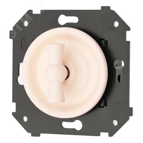 Изображение товара Выключатель 2-кл. с/у, Песочное золото матовый (шт)