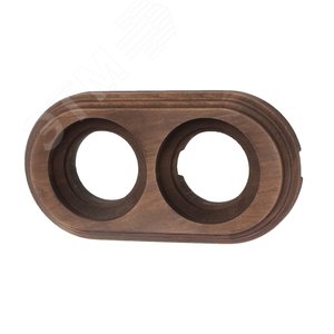 Изображение товара Лизетта Рамка 2 постовая, накладной монтаж, цвет Старое дерево (шт)