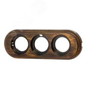 Изображение товара Лизетта Рамка 3-х постовая, пластик, цвет Бронза (шт)