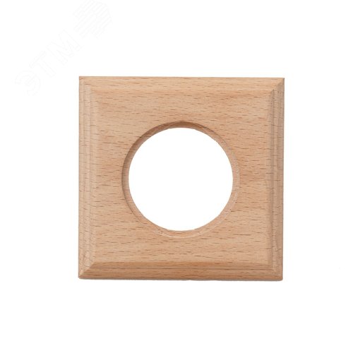 Изображение товара Шедель Рамка 1 постовая для скрытого монтажа (дерево, Натурэль) (шт)