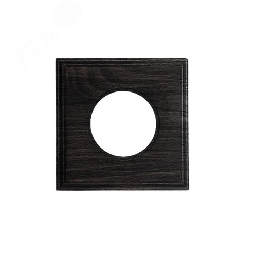 Изображение товара Шедель Рамка 1 постовая (Угольно-черный) скрытый монтаж BF4 (шт)