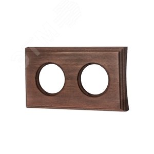 Изображение товара Шедель Рамка 2 постовая для скрытого монтажа (Винтаж на бревно 220мм) (шт)