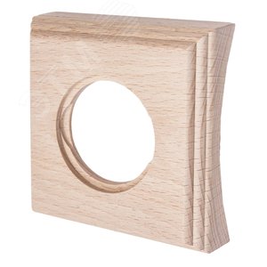 Изображение товара Шедель Рамка 1 постовая для скрытого монтажа (Натурэль на бревно 260мм) (шт)