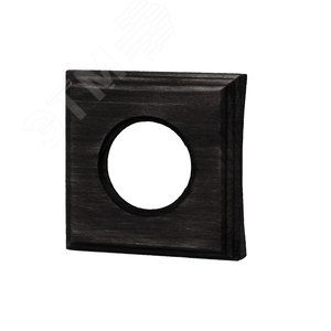 Изображение товара Шедель Рамка 1 постовая (Угольно-черный на бревно 260мм) скрытый монтаж (шт)