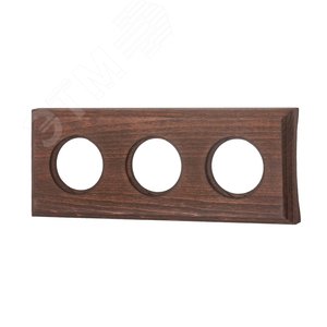 Изображение товара Шедель Рамка 3 постовая для скрытого монтажа (Винтаж на бревно 280мм) (шт)