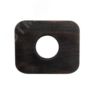 Изображение товара Шедель Рамка 1 постовая (Угольно-черный) скрытый монтаж BF5 (шт)