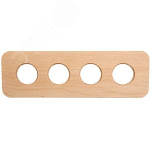 Изображение товара Шедель Рамка 4-х постовая (Натурэль) скрытый монтаж BF5 (шт)