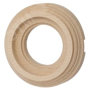 Изображение товара Лизетта Рамка 1 постовая для открытой проводки (Натурэль на бревно 220мм) (шт)