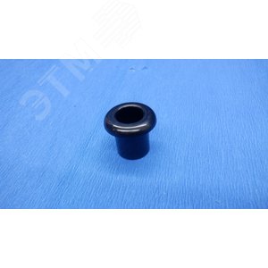 Изображение товара Втулка (проход через стену), пластик, цвет черный (упак)