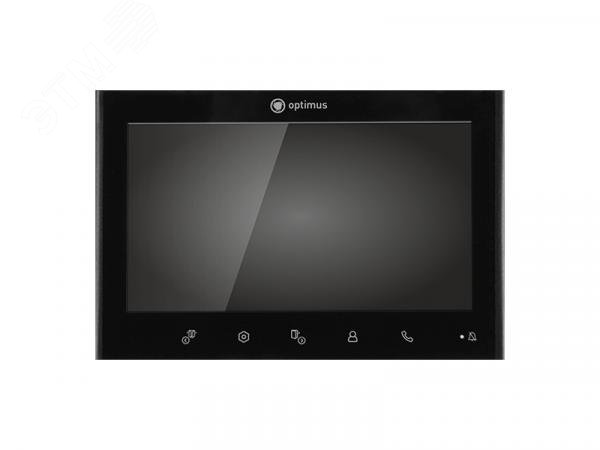 Изображение товара Видеодомофон аналоговый 7'' TFT LCD 1024х600 цвет черный (шт)