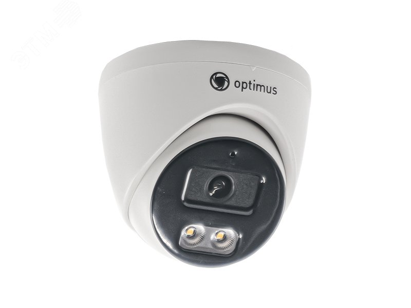 Видеокамера IP 2Мп купольная с PoE ИК-20м (2.8мм) встроенный микрофон IP-E022.1(2.8)MPF Optimus CCTV