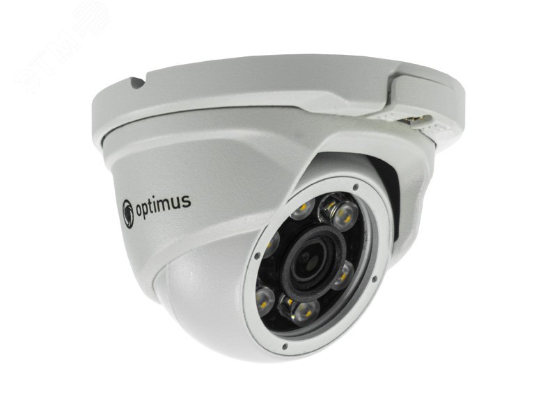 Видеокамера 4.0МП IP купольная 2.8мм внутренняя IP-E044.0(2.8)PF Optimus CCTV