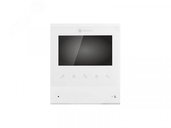 Изображение товара Видеодомофон аналоговый 4.3'' TFT LCD 480х272 цвет белый (шт)