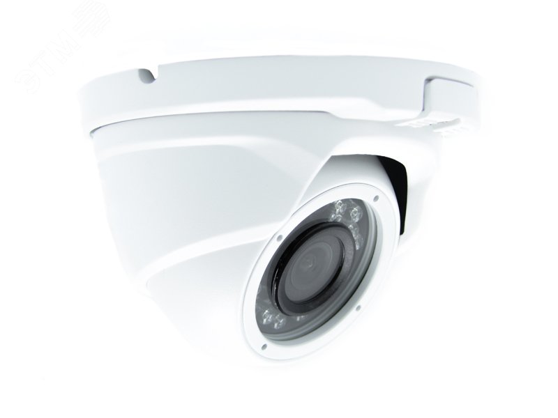 Видеокамера 2.1МП IP купольная 2.8 мм уличная IDm2.1(2.8)AP_V.5 Optimus CCTV
