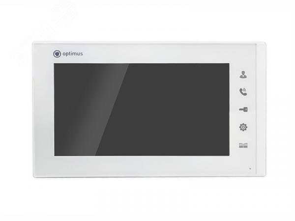 Изображение товара Видеодомофон аналоговый 7' TFT LCD 800х480 Optimus Leader DM-27B (w)